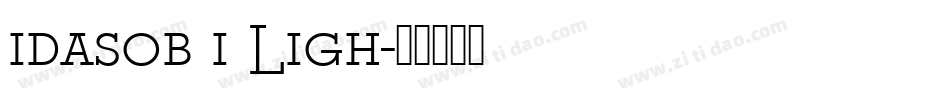 idasob i Ligh字体转换